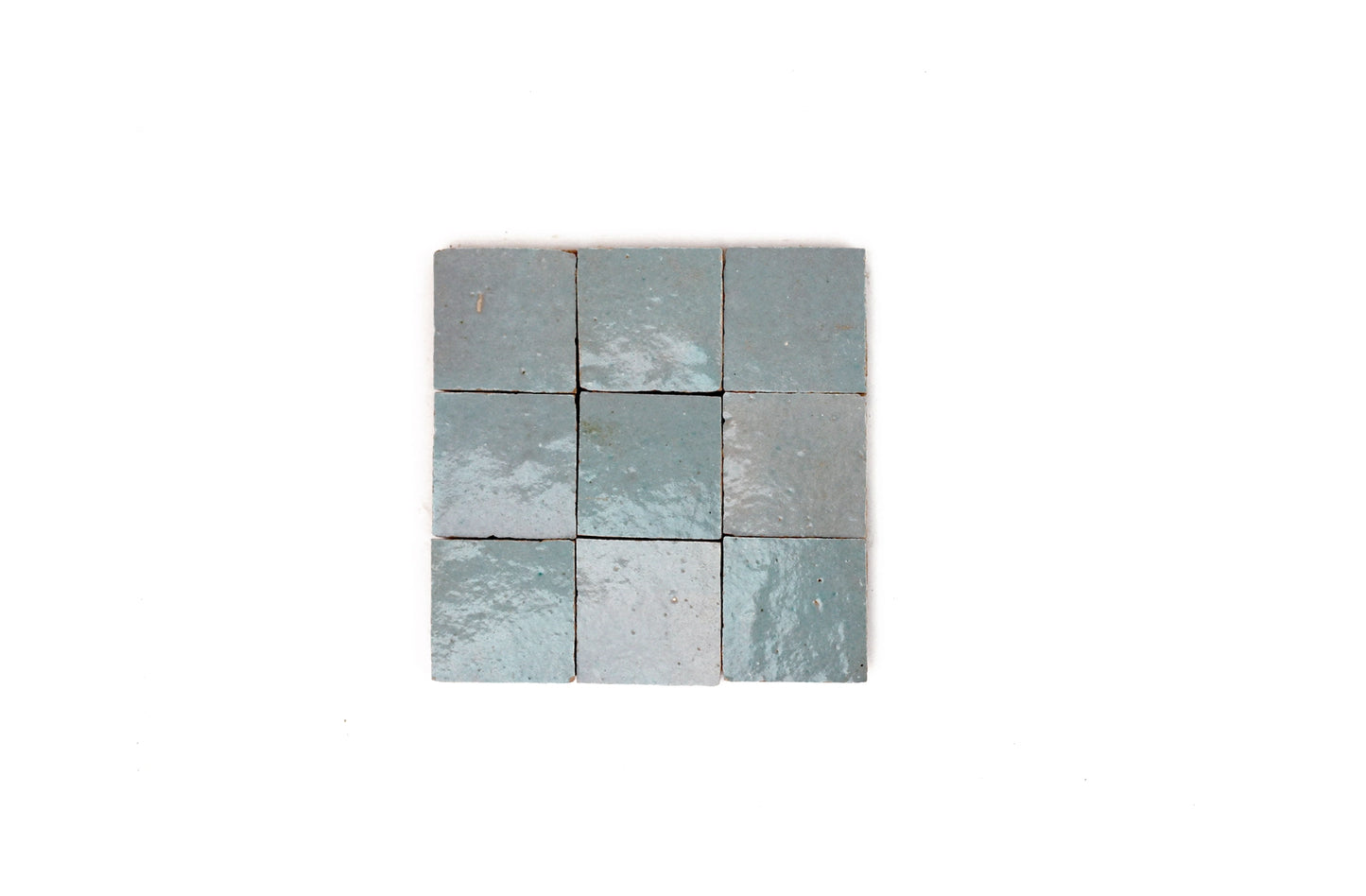 Light Blue Zellige Tile | Authentic Moroccan Mosaic Tile