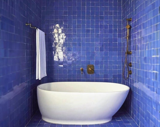 Portugese Blue Zellige Tile