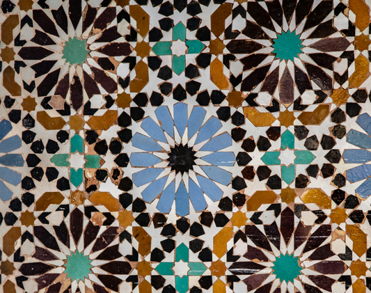 Zellige Tile Patterns: Sacred Geometry, Moroccan Craft, and the Meaning Behind Handmade Moroccan Tiles