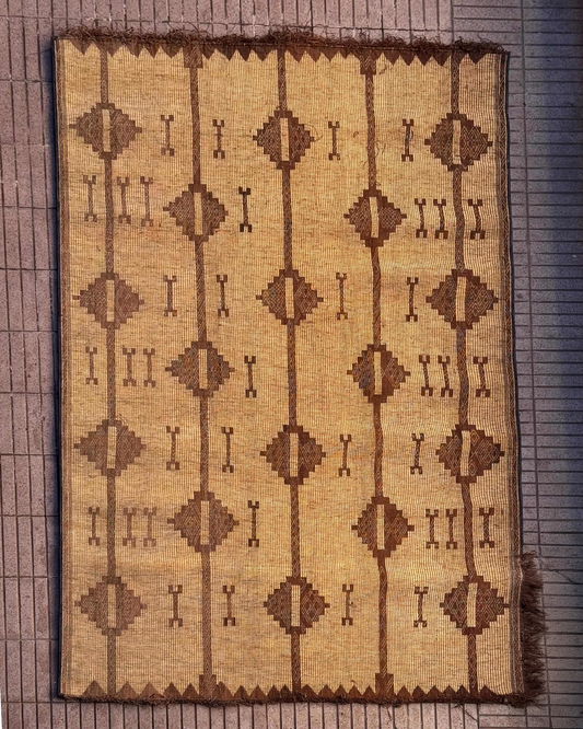 Tuareg Mat African Tuareg Mat Handmade Woven Rug 012