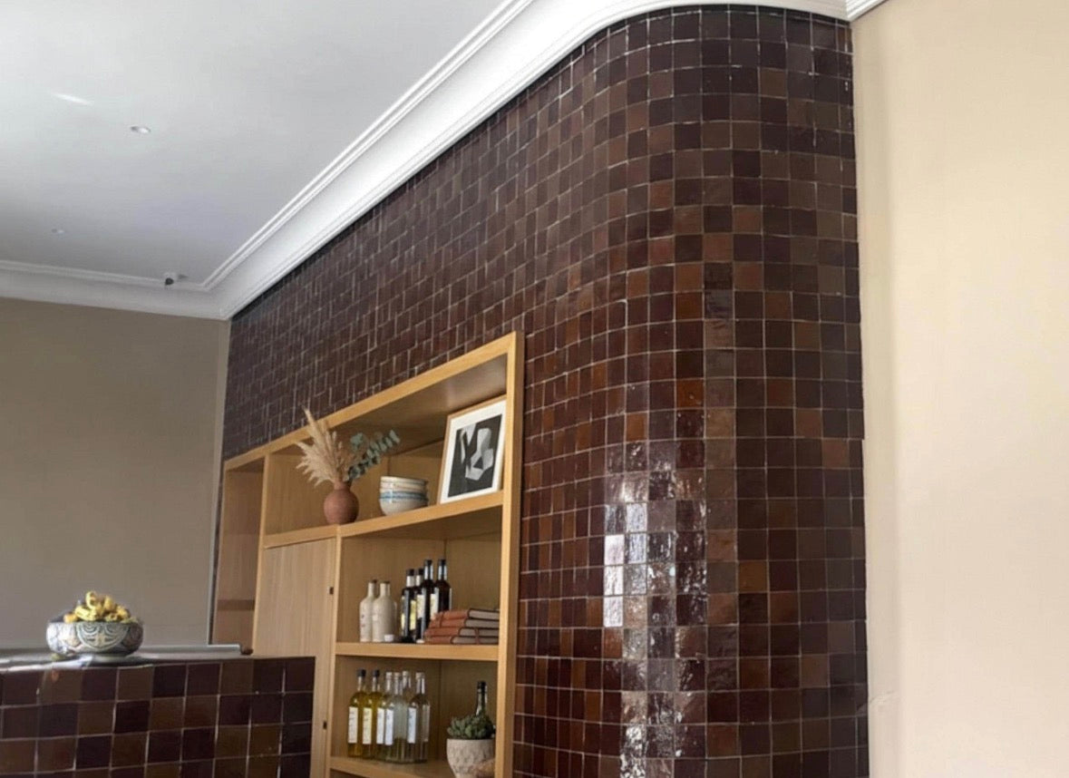 7 m2 Brown Zellige Tile for Alex