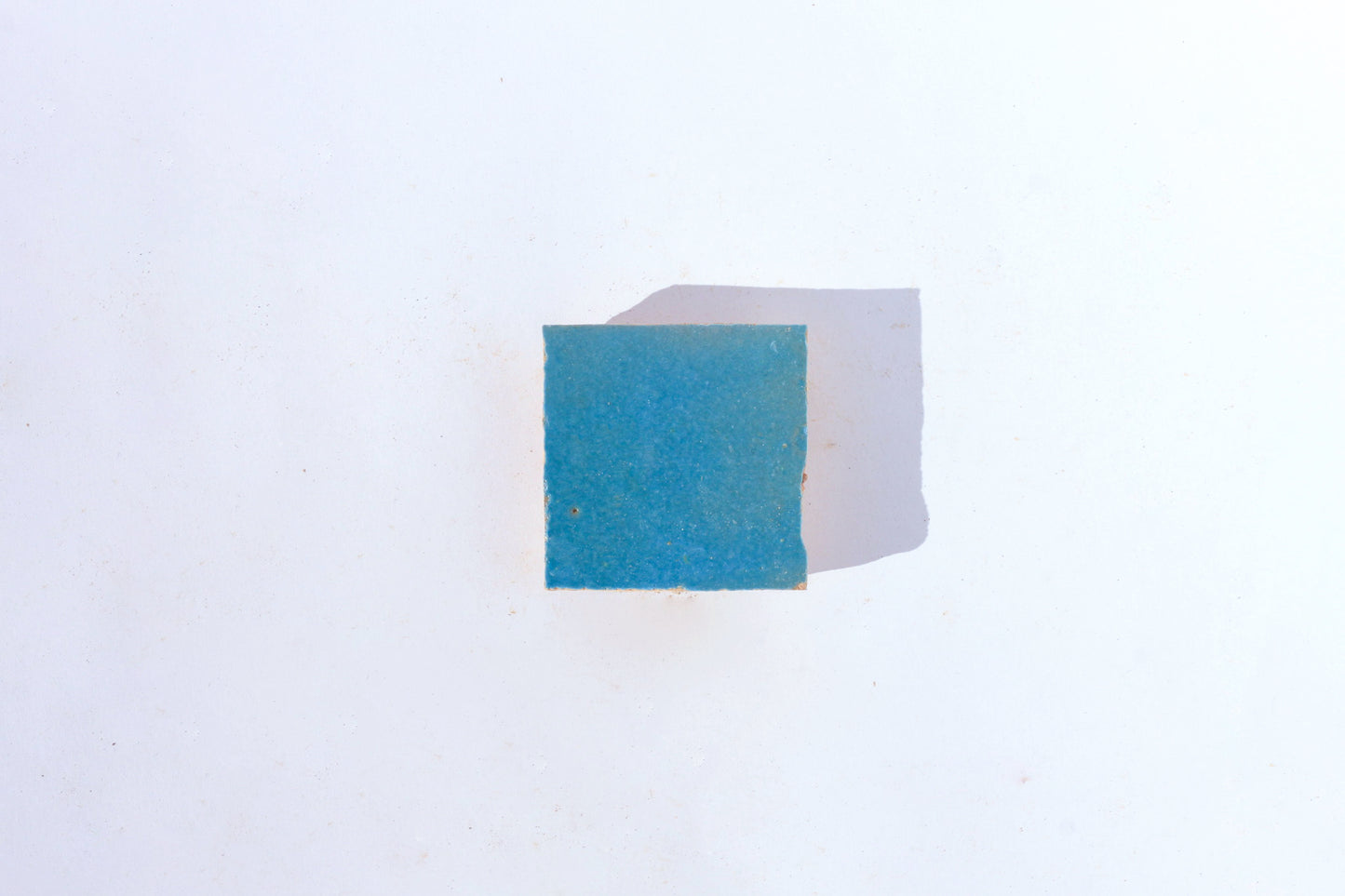 Turquoise Square Zellige Tile | Authentic Moroccan Mosaic Tile