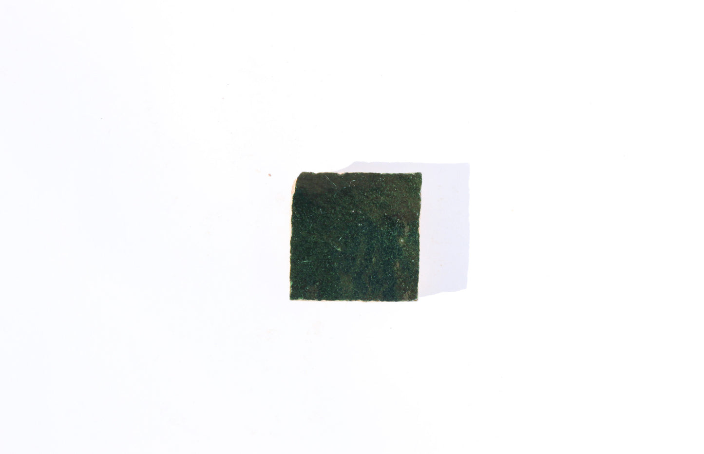 Dark Green Square Zellige Tile | Authentic Moroccan Mosaic Tile
