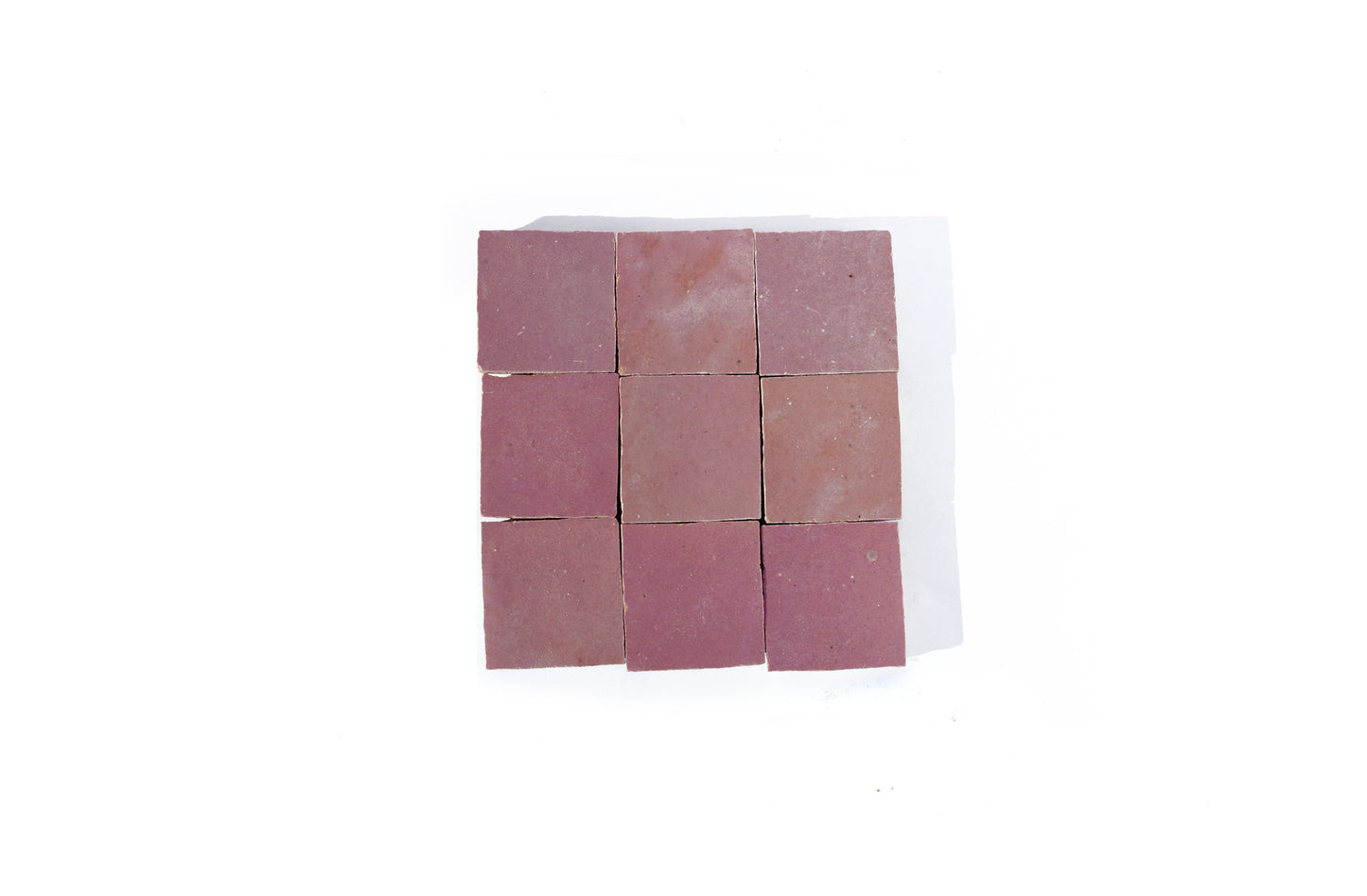 Rose Pink Moroccan Zellige Tile | Authentic Moroccan Mosaic Tile