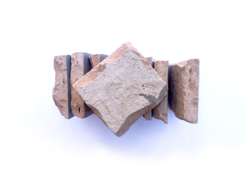 Raw Unglazed Square Zellige Tile | Authentic Moroccan Mosaic Tile