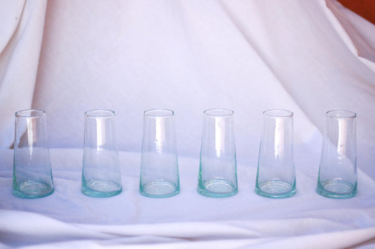 Handmade Moroccan Beldi champagne glasses