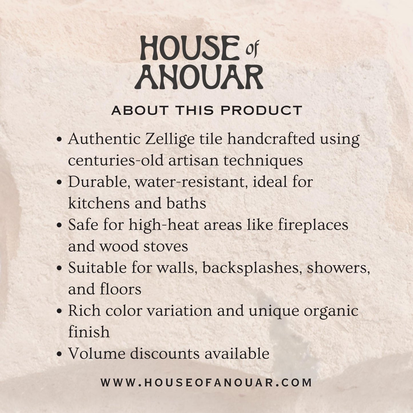 1 in/2.5 cm white square micro Zellige mosaic tile sheet in 25cm panel