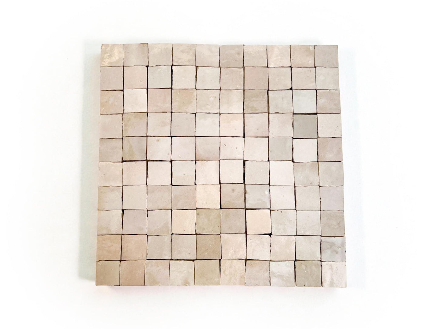 1" square meshed mini mosaic tile 2.5 cm panel
