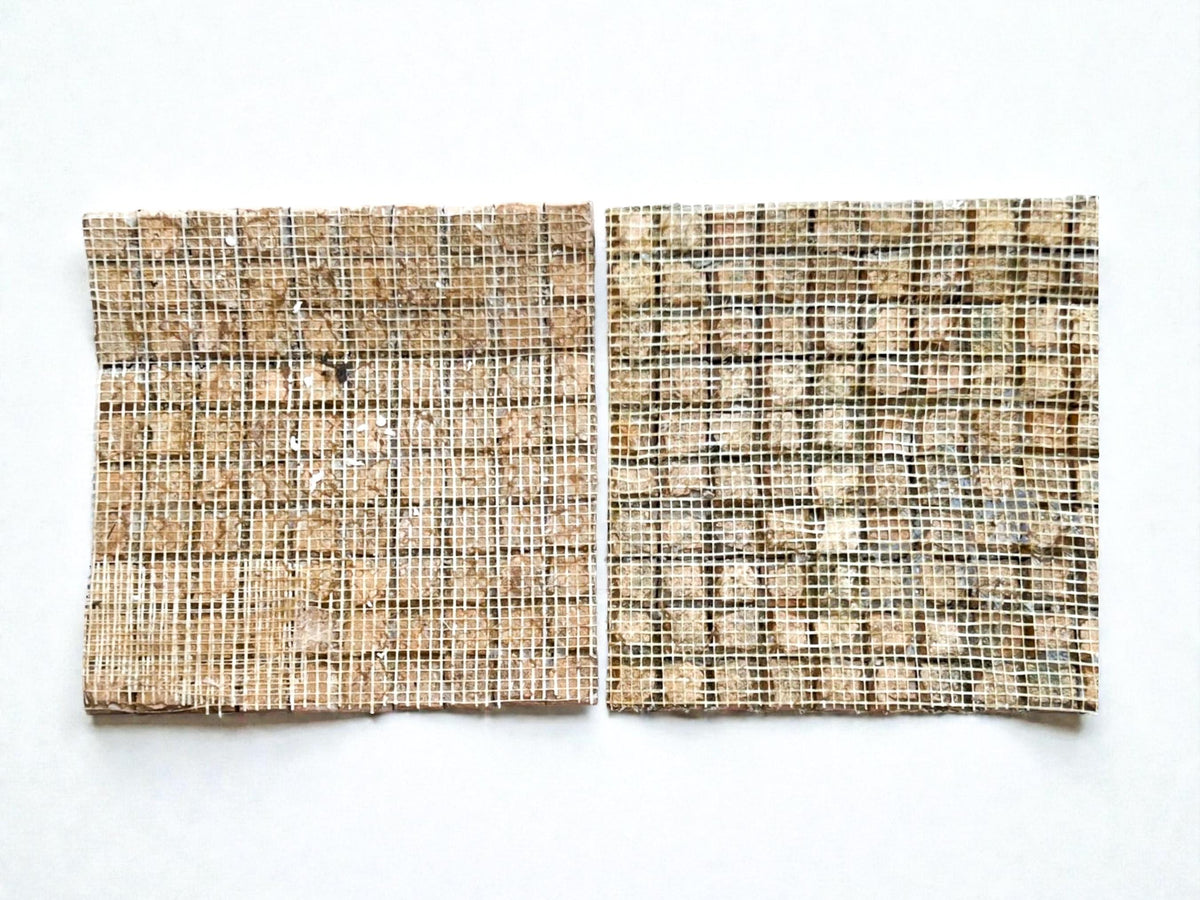 5 sqft Dark Green Trapezoid Zellige Mosaic Tile Panels, Handmade Moroccan Tile Sheet for Bathroom Backsplash Wall