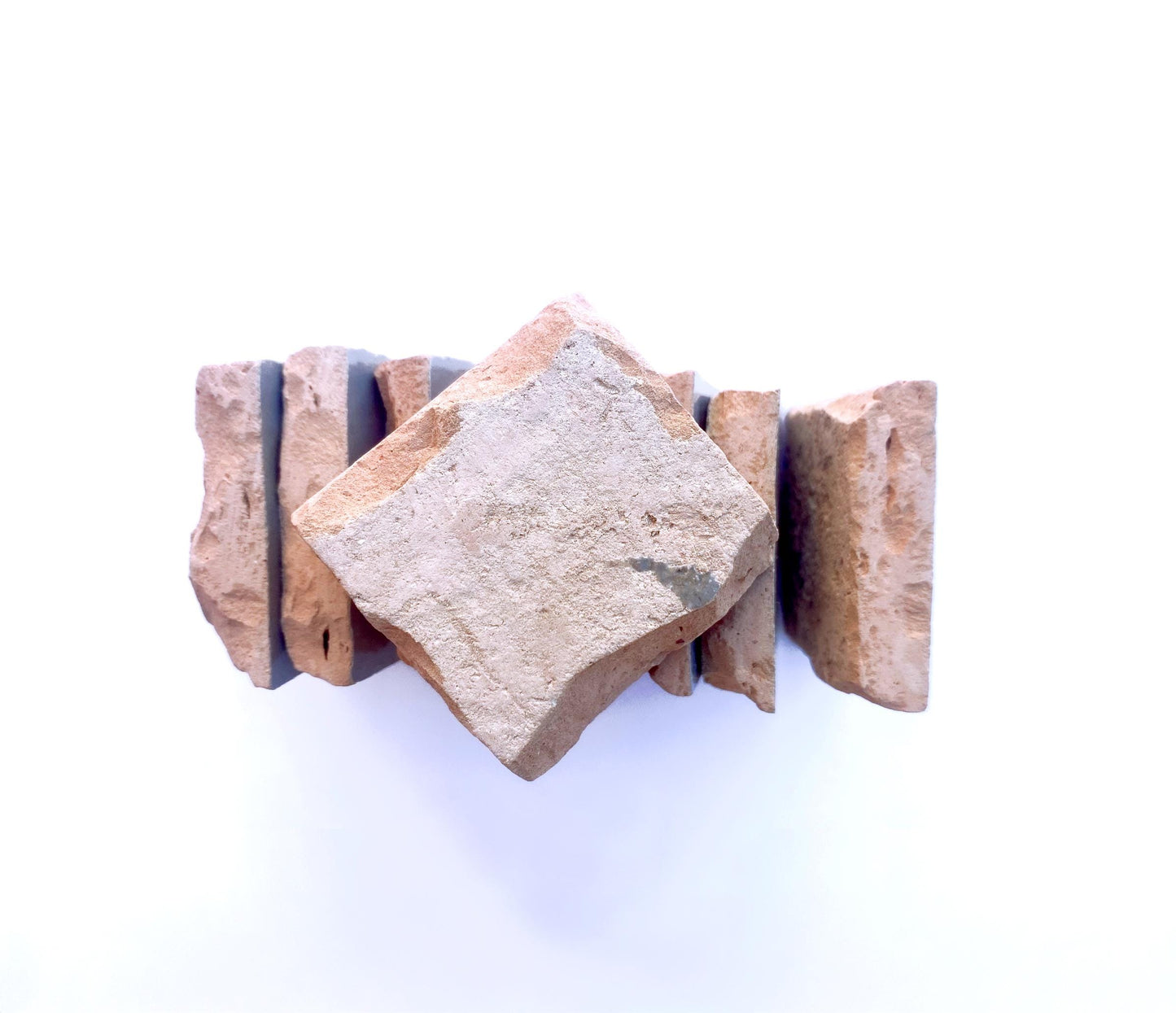 1" square meshed mini mosaic tile 2.5 cm panel