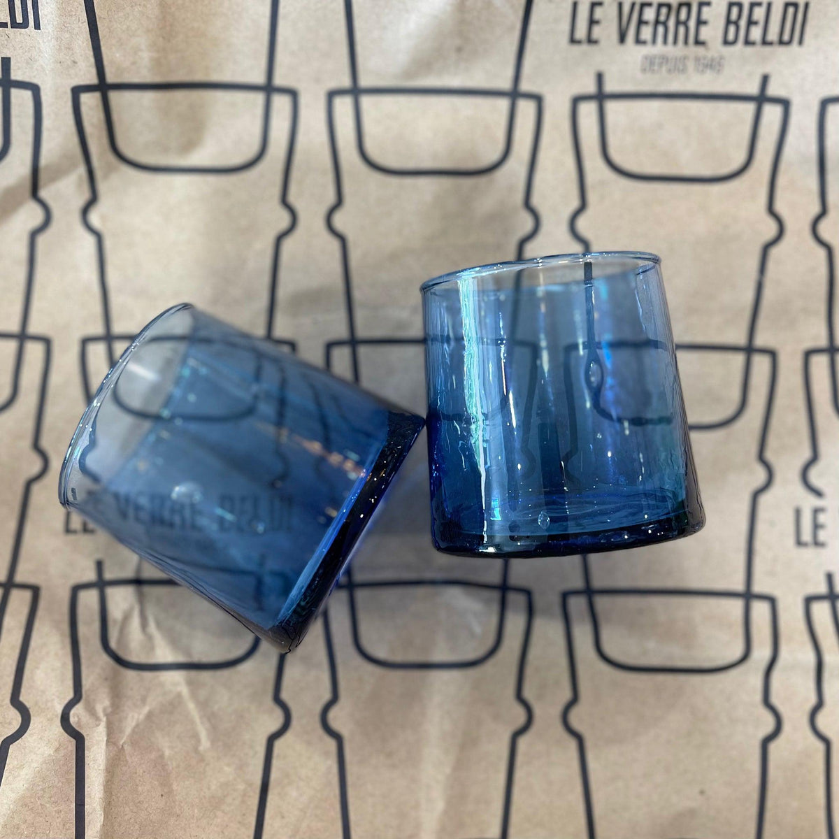 Mini Cone Beldi Glass Cups Colored Moroccan Glasses Set Espresso Shot Glass Recycled Votive holder Condiment Appetizer Artisanal Glassware